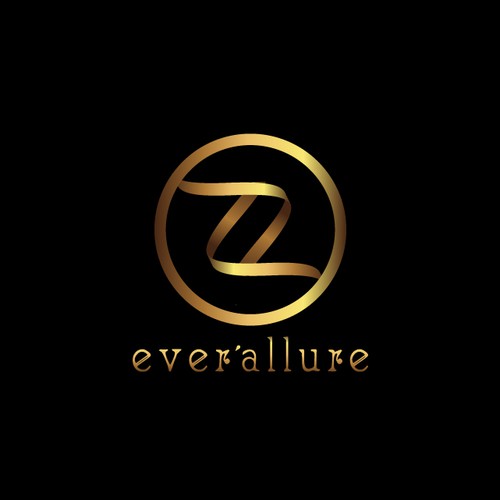 Brand mark logo with the title 'A timeless logo for EverAllure '