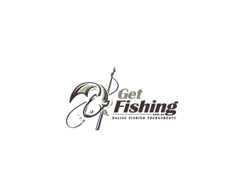 Sports illustration with the title 'Get Fishing'
