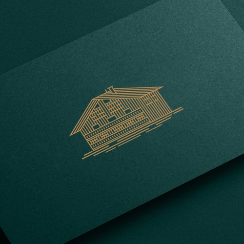 Landscape design with the title 'Chalet Margaux'