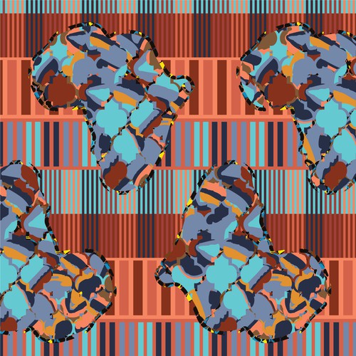 Backpack design with the title 'All over print apparel'