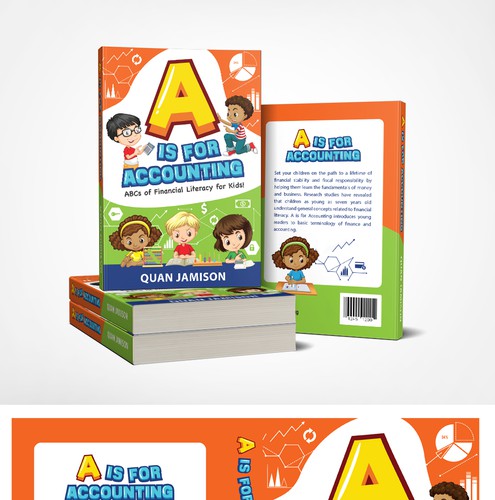Kids book cover with the title 'Accounting for Kids'