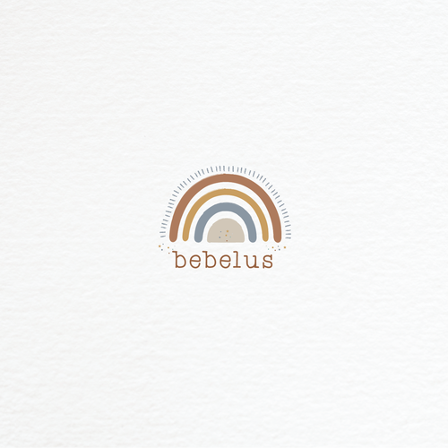 Kid's clothing logo with the title 'Bebelus'