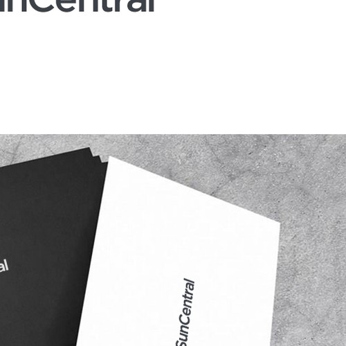 Environmental logo with the title 'Simple logo for SunCentral'