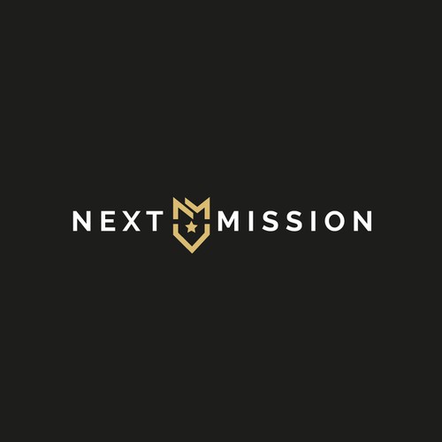 Community brand with the title 'Next Mission logo'