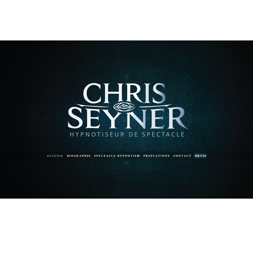 Hypnosis logo with the title 'CHRIS SEYNER'