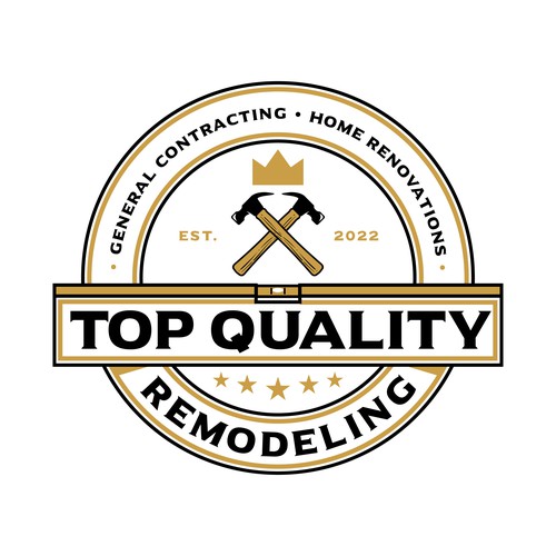 Hammer logo with the title 'Top Quality Remodeling'