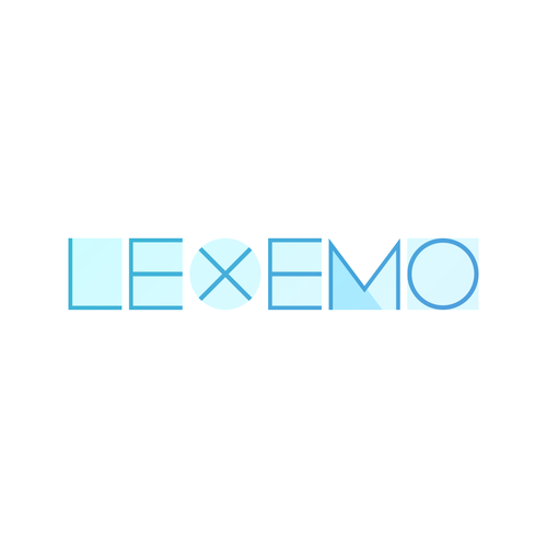 Stroke logo with the title 'Lexemo logotype'