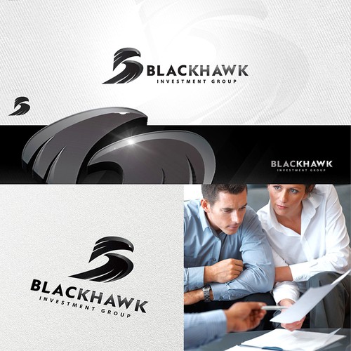Hawk logo with the title 'Blackhawk Investment group'