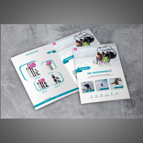 Show design with the title 'Flyer Design'