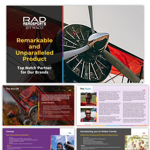 Family design with the title 'RAD Aerosports template'