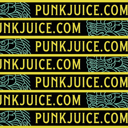 Motion design with the title 'Punk Juice'