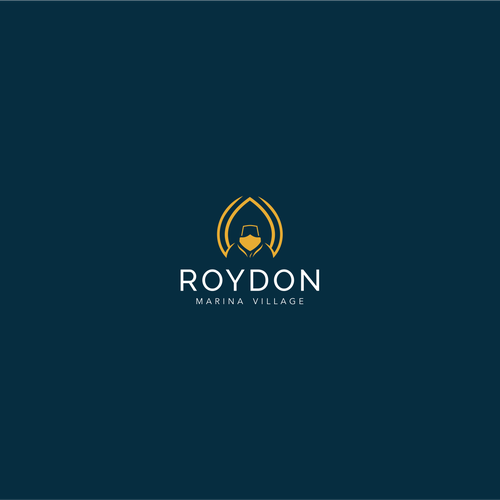 Gate design with the title 'Luxury logo concept for Roydon'