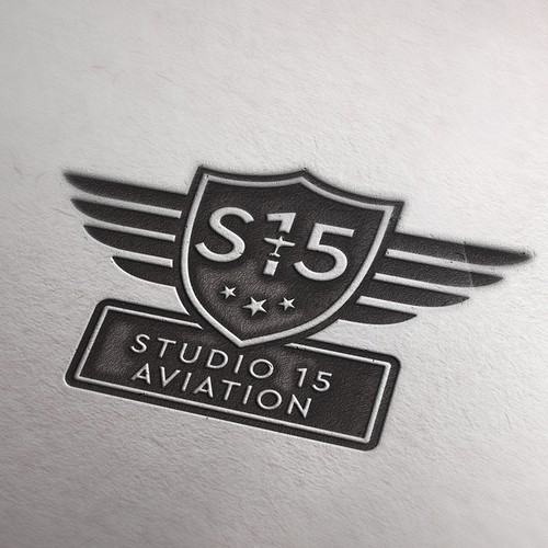 Aviator logo with the title 'Logo for S15 aviation'