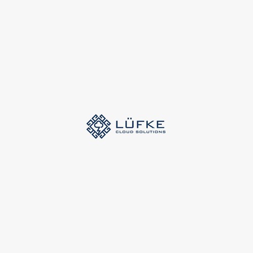 Lightning design with the title 'Logo Design for Lüfke'
