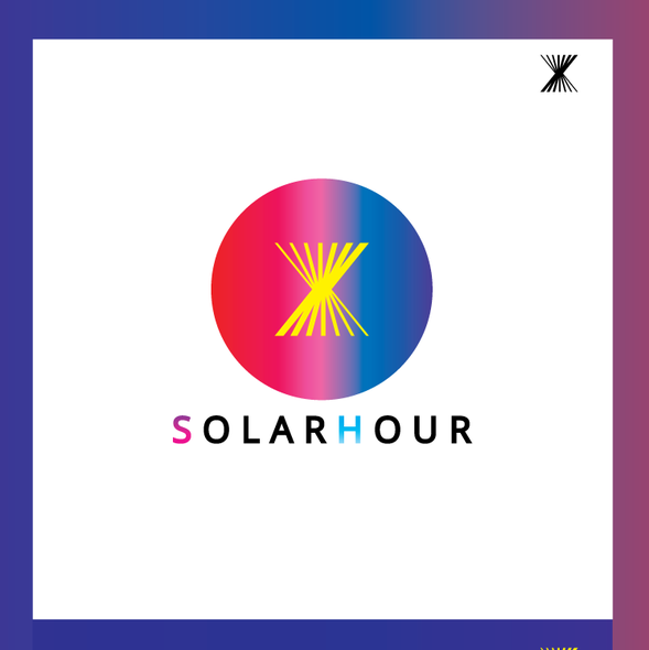 Solar logo with the title 'SolarHour'