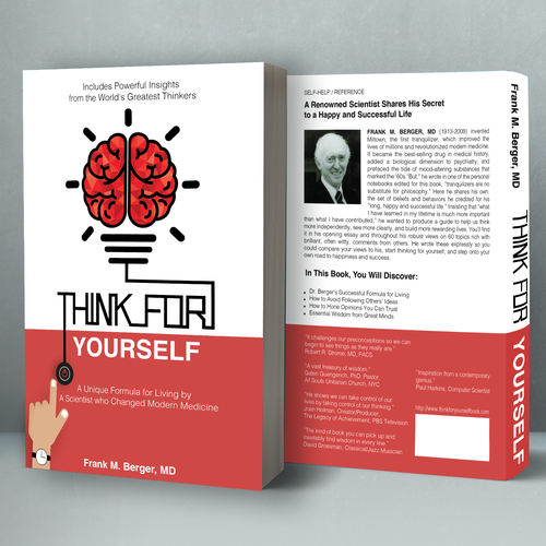 Thinking design with the title 'Think for yourself '
