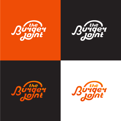 Hand-lettered logo with the title 'Hand lettering logo'