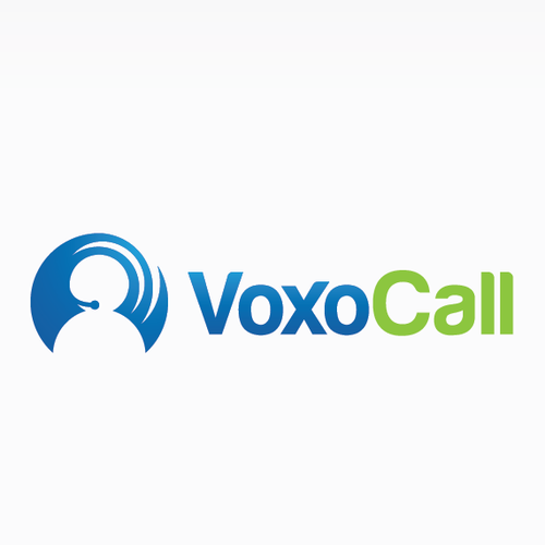 Customer design with the title 'Create the next logo for VoxoCall'