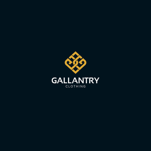 Yellow and black design with the title 'GALLANTRY'