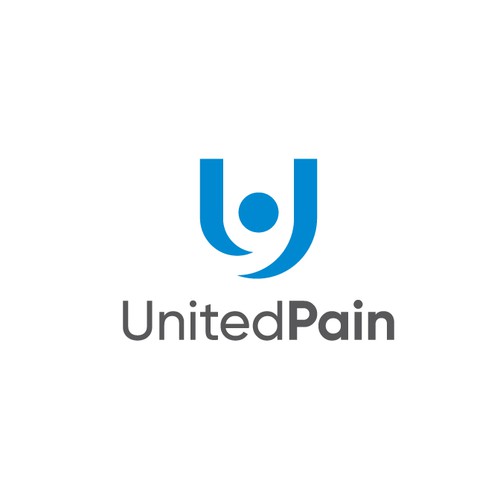 Hospital logo with the title 'United Pain logo'
