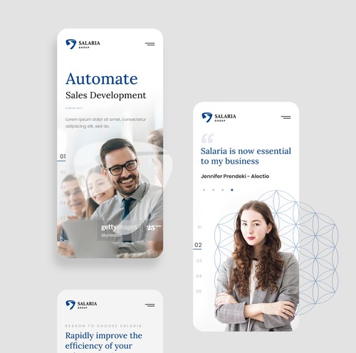 Consultant website with the title 'Consultancy Website'