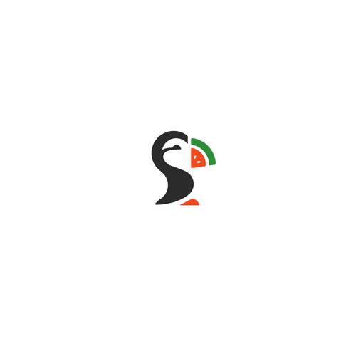 Watermelon logo with the title 'Bird watermelon'
