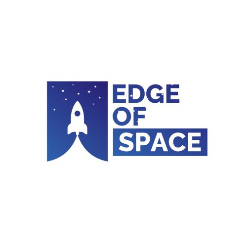 Spaceship logo with the title 'Edge of Space'