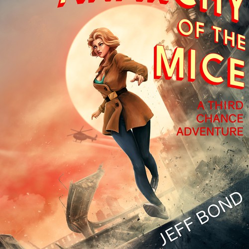 Vintage book cover with the title 'Anarchy of the Mice'