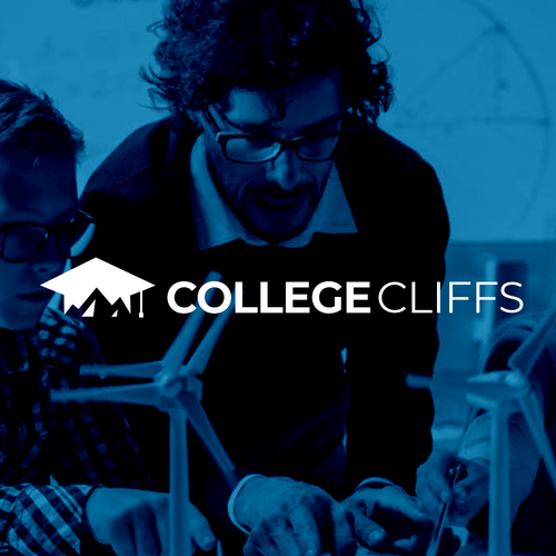 College logo with the title 'College Cliffs'