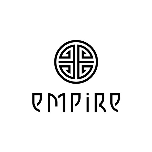 Typographic logo with the title 'Empire'