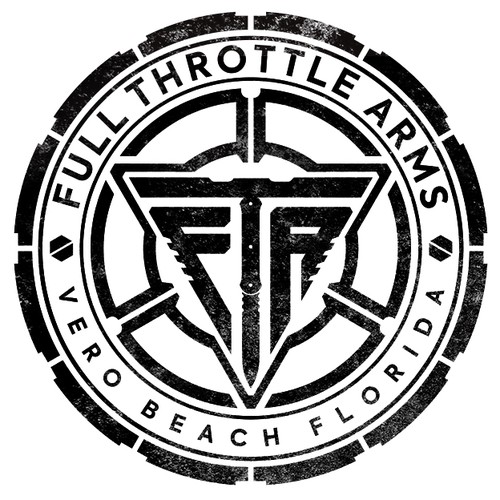 Blade design with the title 'Full Throttle Arms'