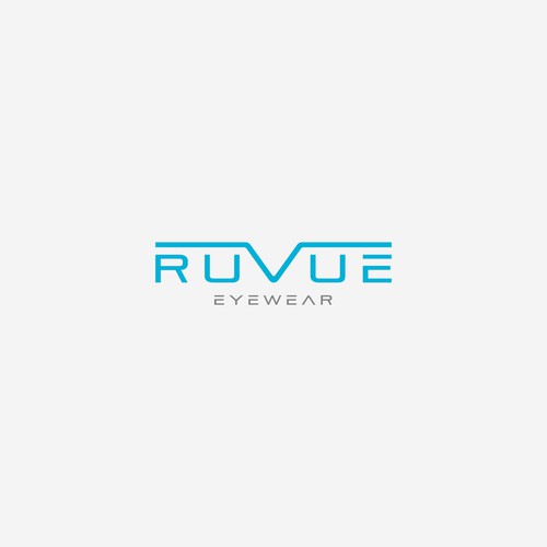Eyeglass logo with the title 'Ruvue'