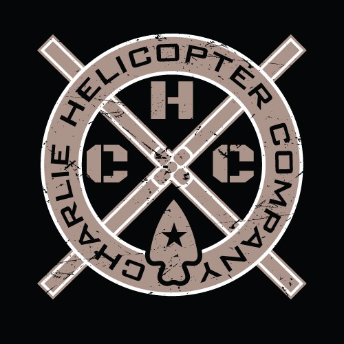 Armor design with the title 'Charlie Helicopter Company'