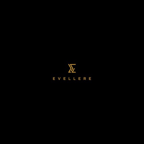 Line brand with the title 'Logo Designs Evellere'