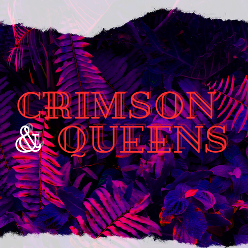 Chic logo with the title 'Crimson love'