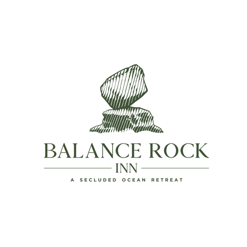 Rock design with the title 'balance rock'