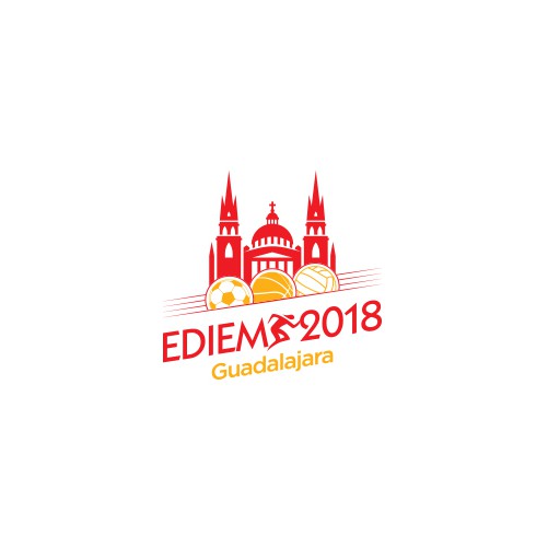 Cathedral design with the title 'EDEIM 2018, Guadalajara '