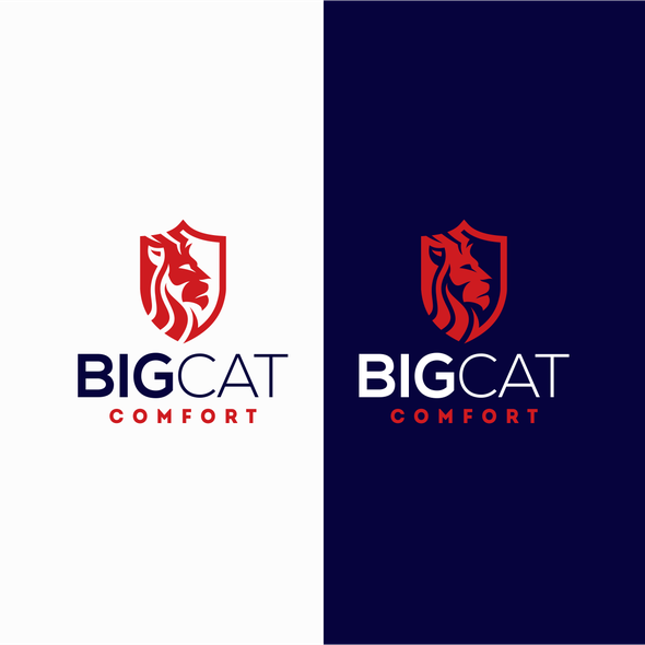 Bobcat logo with the title 'Lion logo'