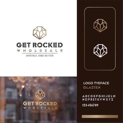 Edgy logo with the title 'Get Rocked Wholesale'