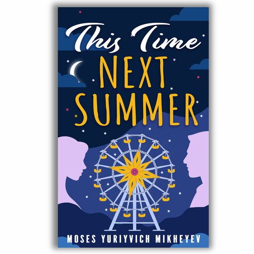 Artsy book cover with the title 'Book Cover Design '