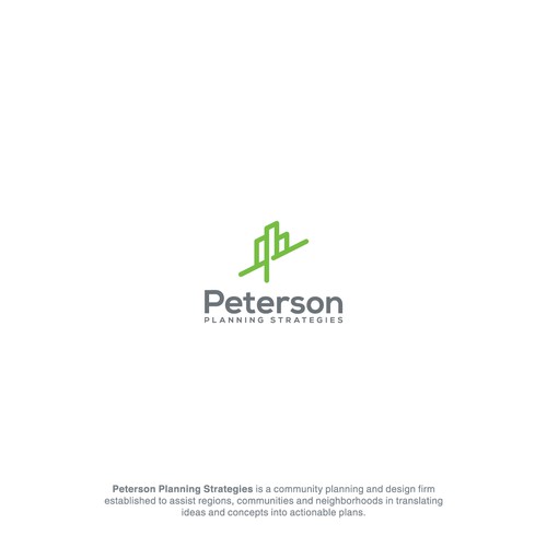 Event planning logo with the title 'Community friendly design for a planning company.'
