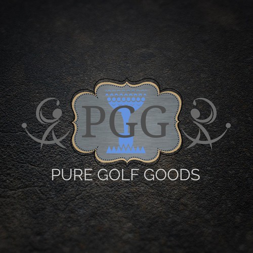Store brand with the title 'LOGO FOR A GOLF STORE.'