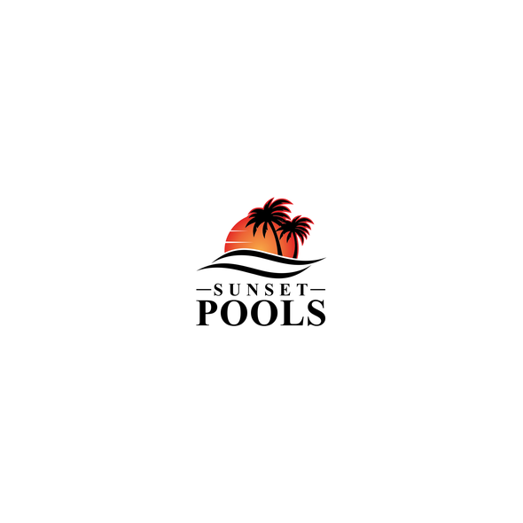 Pool design with the title 'Logo for swimming pool  construction company'