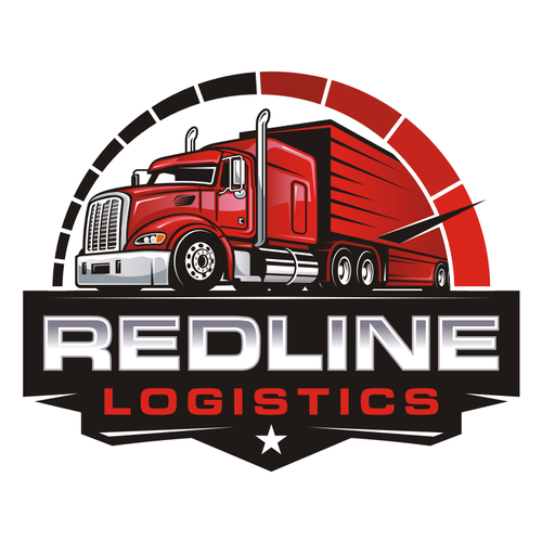 Logistics logo with the title 'Redline Logistics'