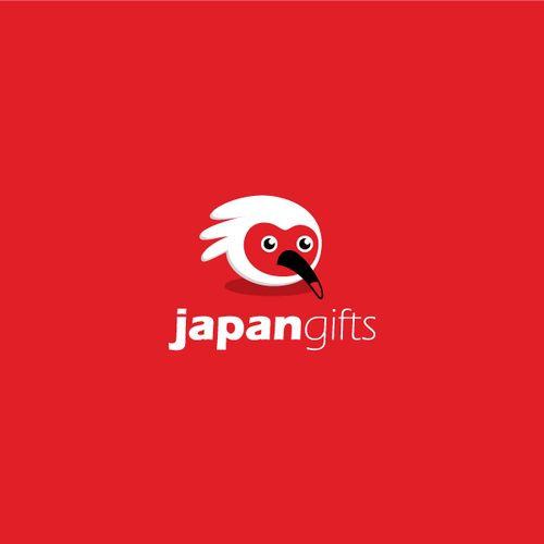 Gift logo with the title 'Logo design for japan gifts'