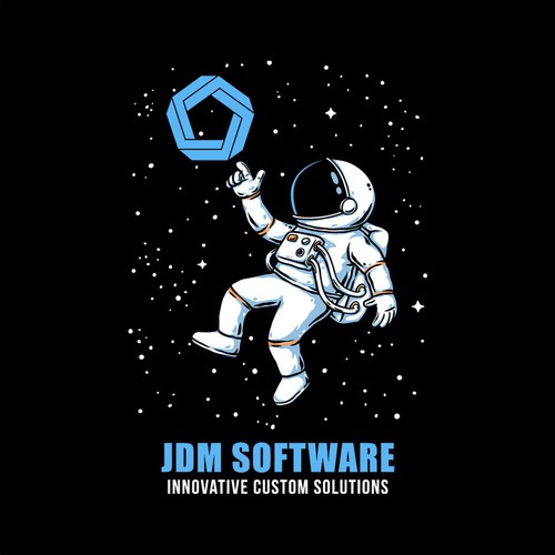 Astronaut t-shirt with the title 'JDM Astronaut'