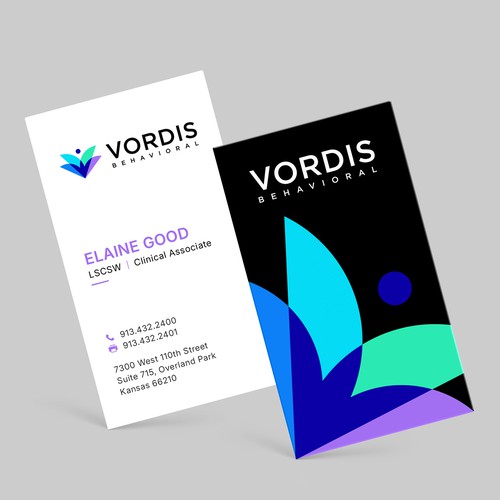 Name card design with the title 'Business Card'