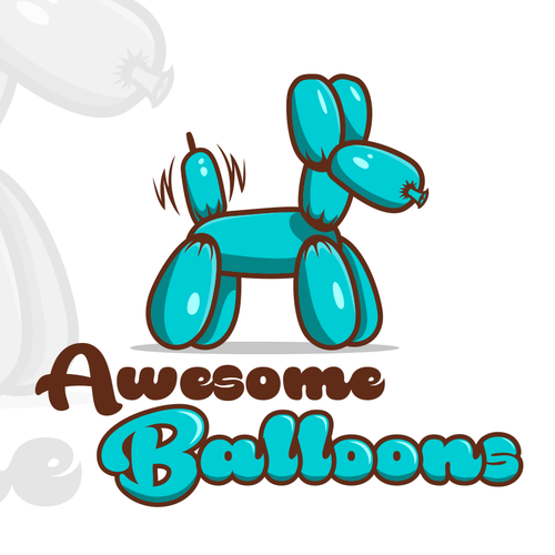 balloon logo design