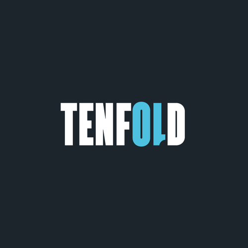 Hip logo with the title 'Clever logo for Tenfold Entertainment'