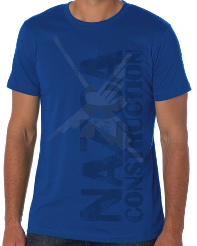 Construction t-shirt with the title 'Nazca Construction T-Shirt'
